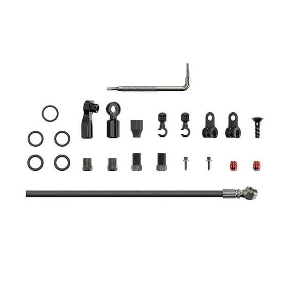 Zestaw węży hydraulicznych - stożkowe banjo Sram
