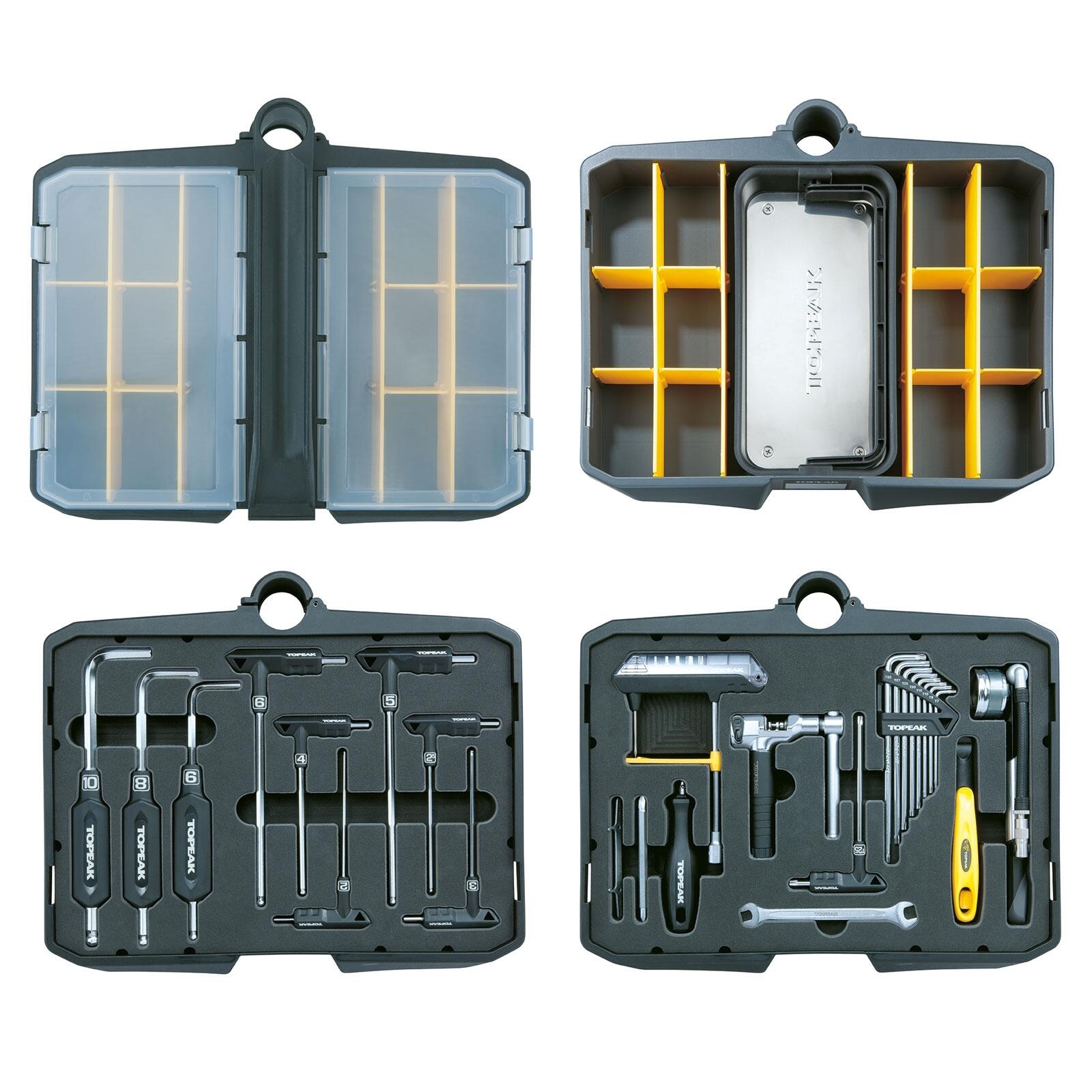 Topeak Werkzeugkoffer PrepStation Profi, Schwarz 3/6