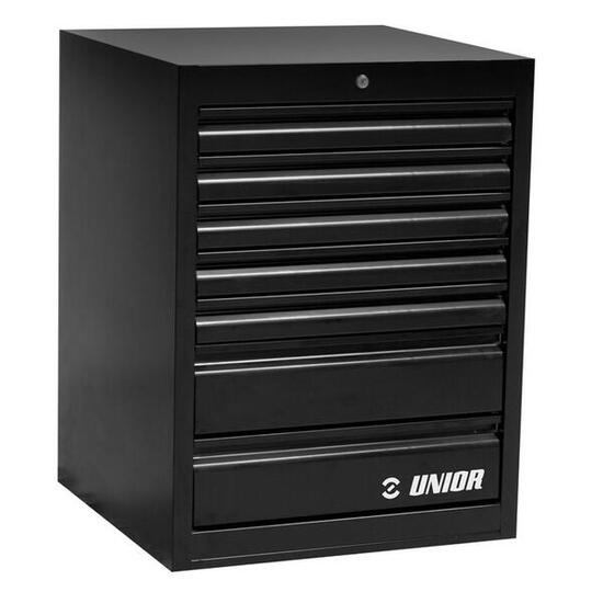 Unior GRS armoire à tiroirs 7 tiroirs noire (sur commande)