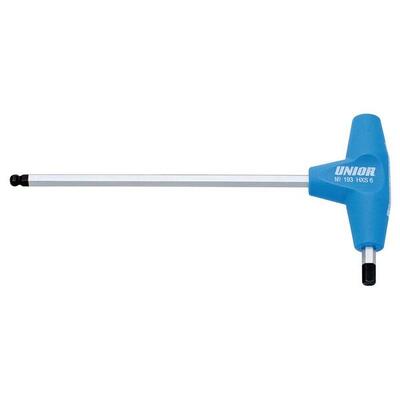 Unior t-handvat inbussleutel kogelkop 2.5mm
