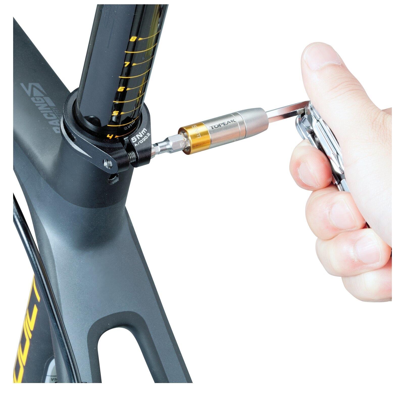 TOPEAK Drehmomentschlüssel NANO TORQBOX 6Nm 5 Funktionen 5/7