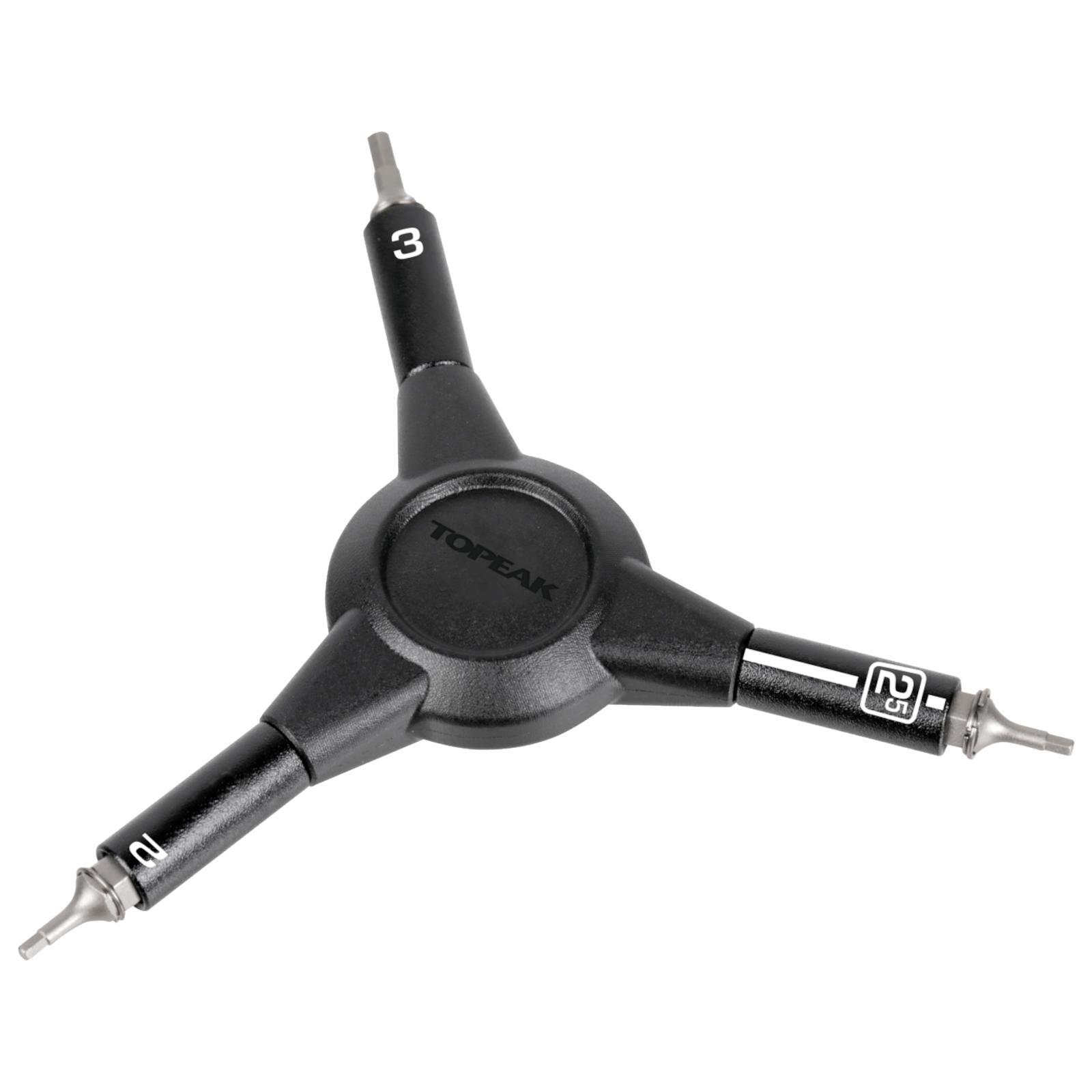 TOPEAK Y-Hex Snelheidssleutel, 2/2,5/3 mm