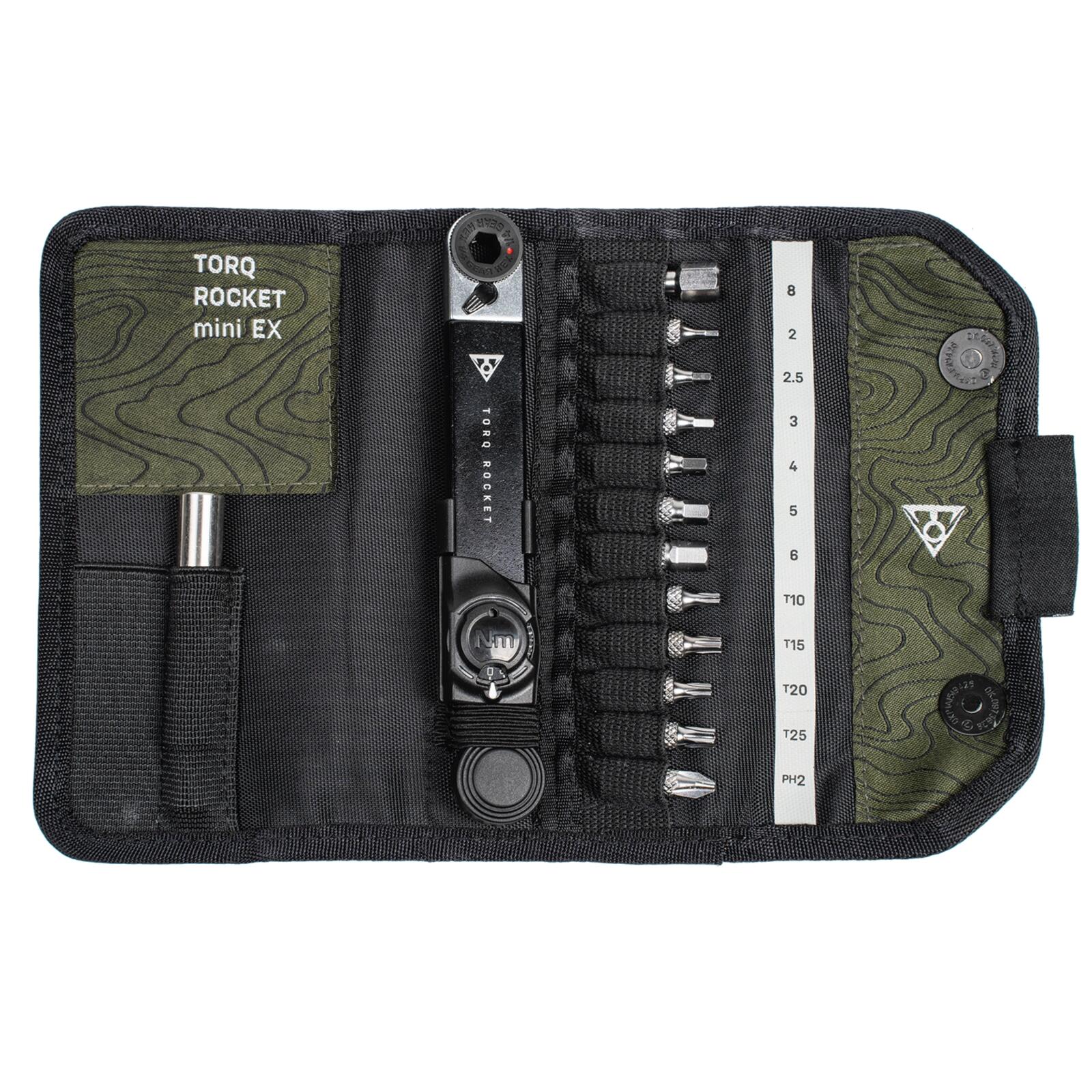 Topeak Bike Torq Rocket Mini EX Torque Wrench 1/7