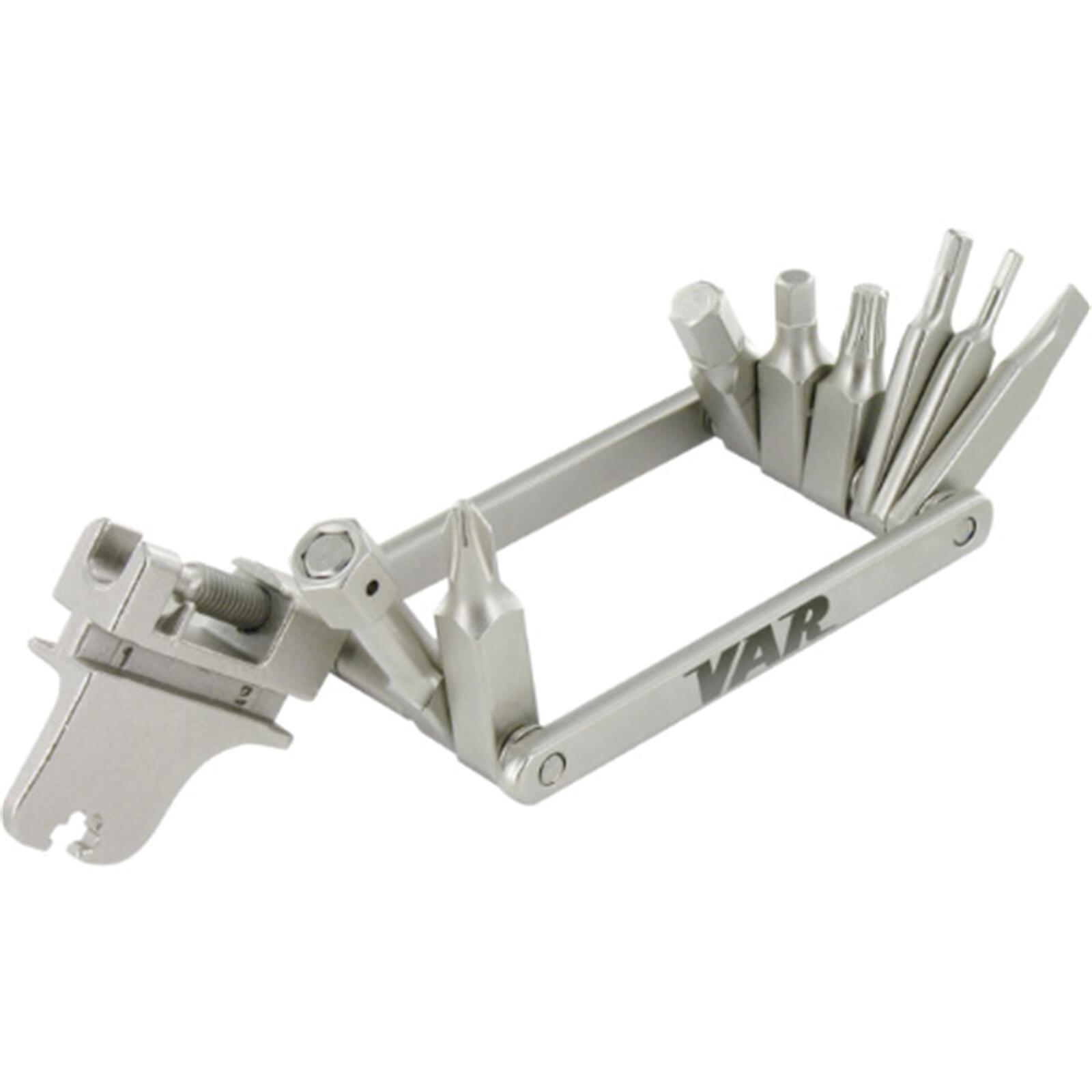 VAR Var Mini -gereedschap 16 F. Chrome staal