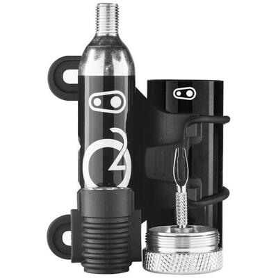 Kit stoppino senza tubetto nero/argento CIGAR TOOL