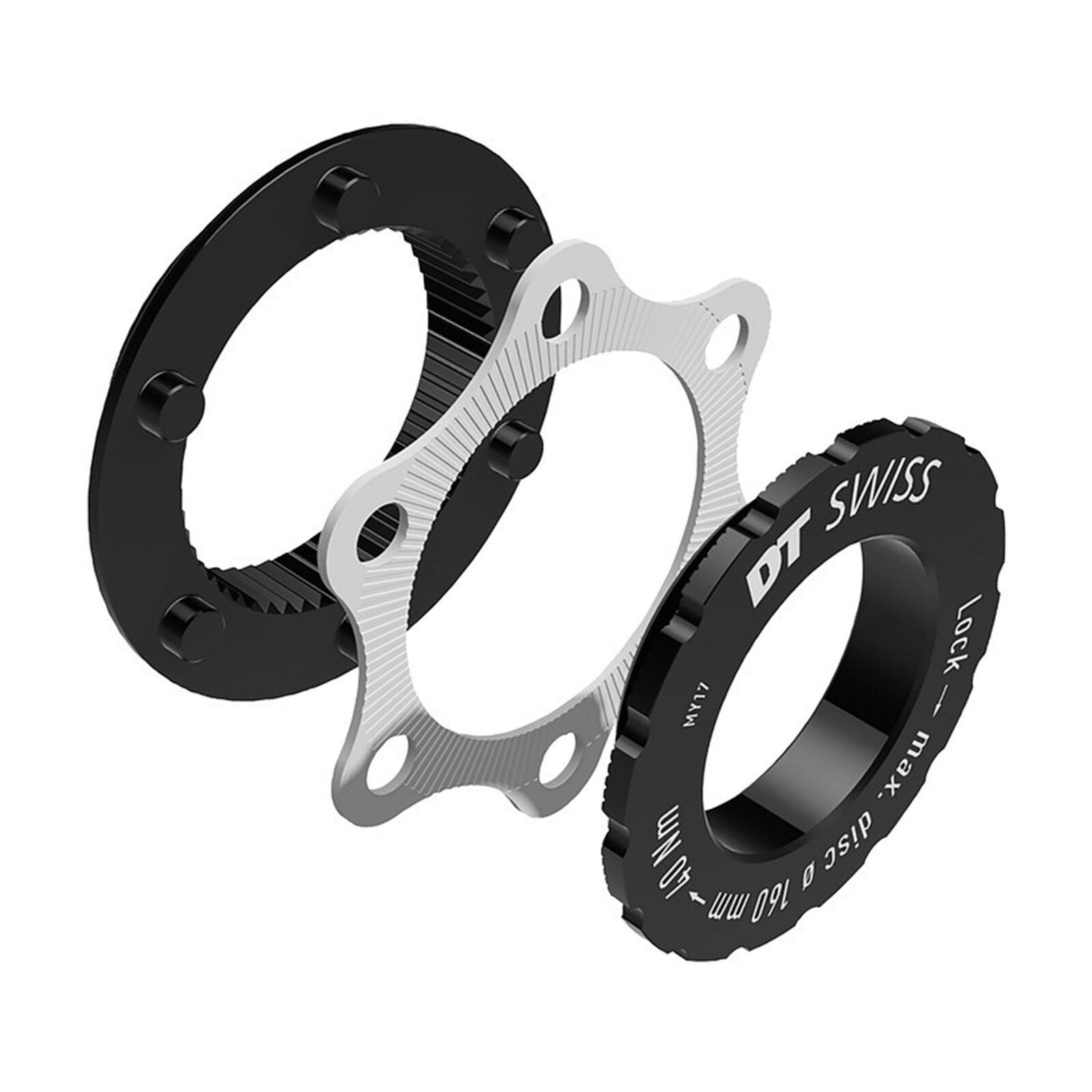 Dt Swiss - Adaptateur Dt Swiss Center Lock Vers 6 Trous (max 160 Mm) - Kit Frein - Noir - Taille Unique - Decathlon