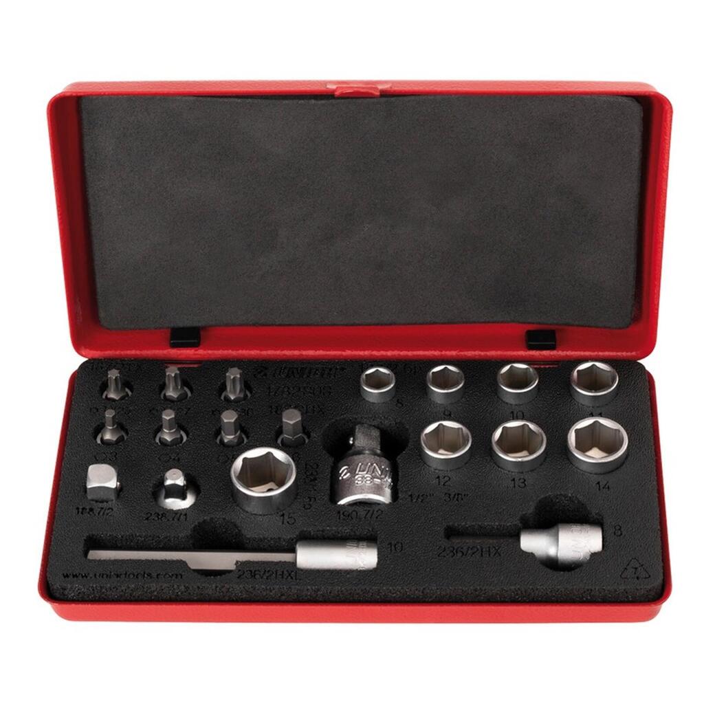 Torx Allen key and sockets Unior