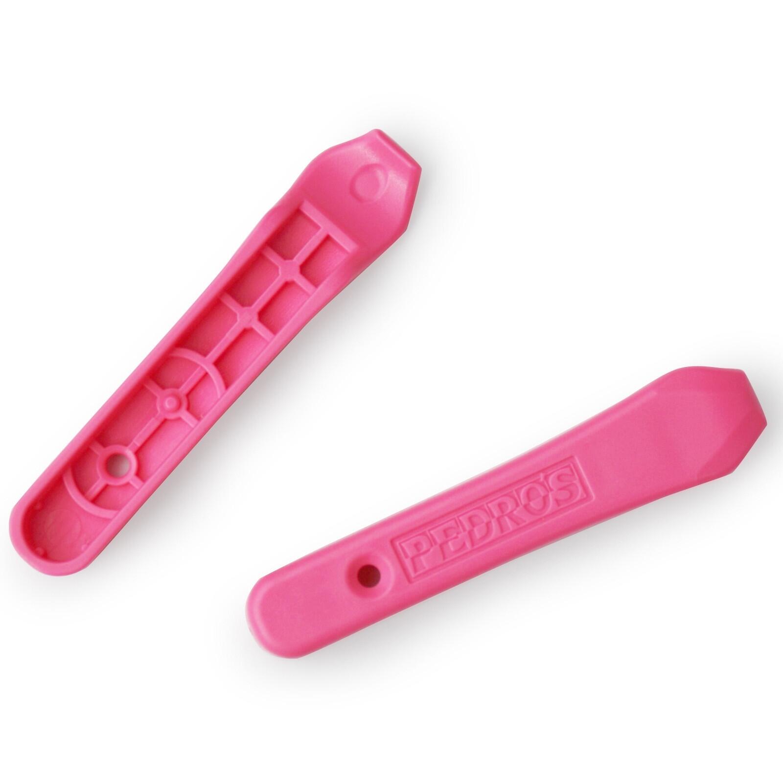 Pedros mini-démonte-pneu 2 pièces, rose 2/3