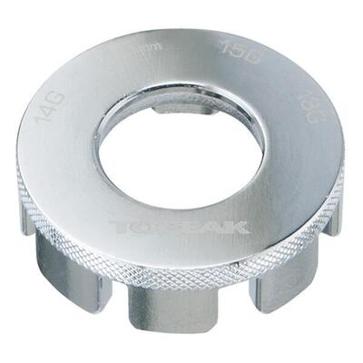 Topeak Speichenschlüssel Multi Spoke Wrench. Silber