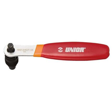 Unior Tretkurbelabzieher mit Griff rot f. Shimano Octalink+Isis, 1661.3/4DP-US