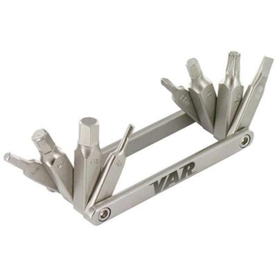 Var Mini Tool 8 F. Chrome Steel