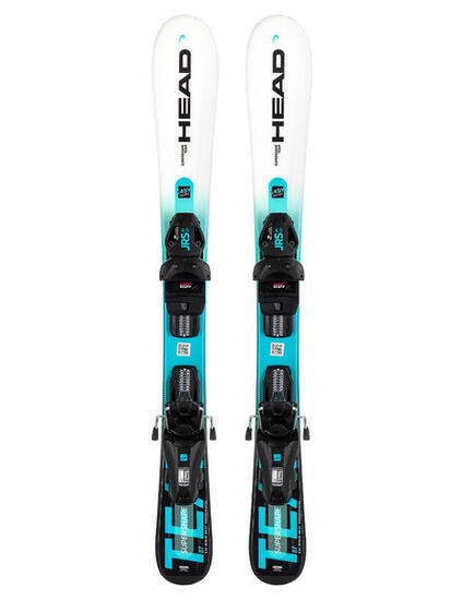 Narty juniorskie HEAD SUPERSHAPE TEAM EASY + wiązanie HEAD JRS 4.5 z GRIP WALK