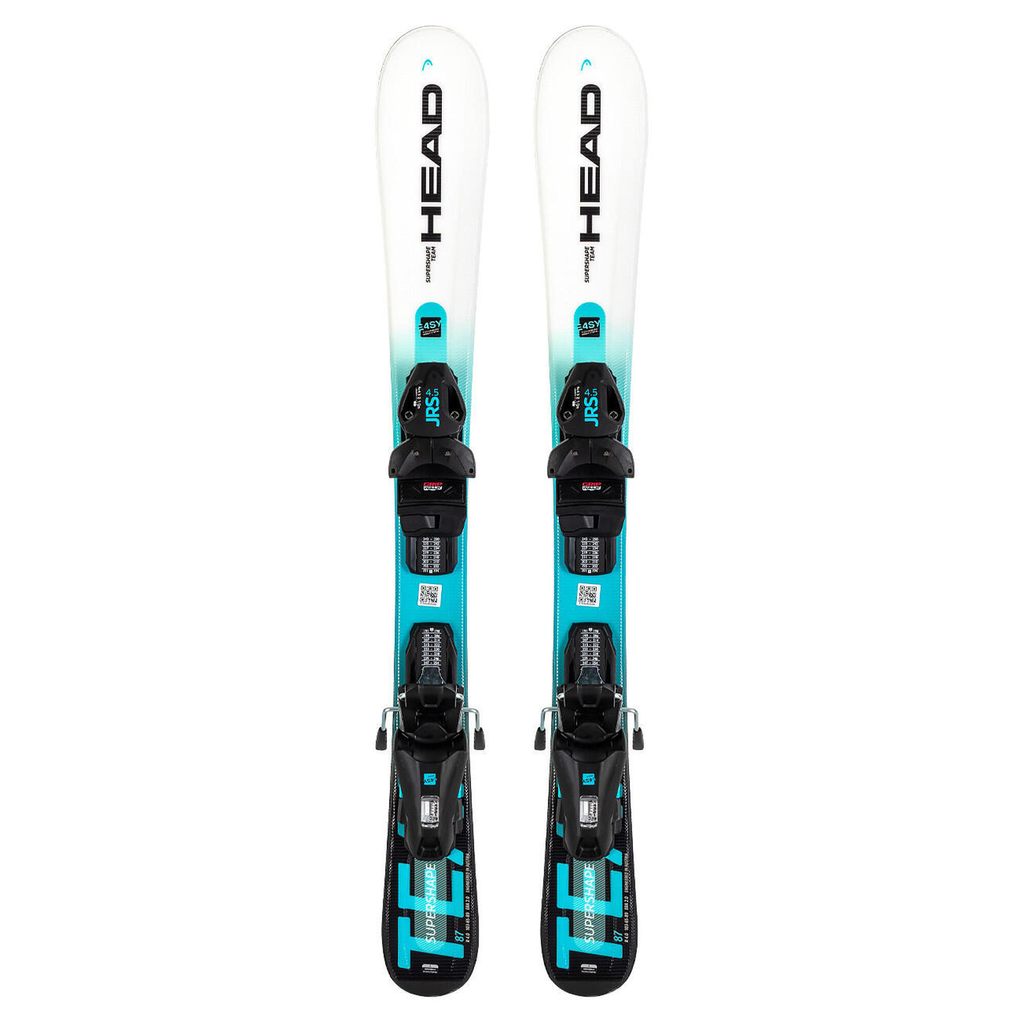 HEAD Juniorské lyže HEAD SUPERSHAPE TEAM EASY + vázání HEAD JRS 4.5 s GRIP WALK 2024