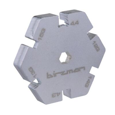 Birzman Speichenschlüssel Spoke Wrench. Silber. 6 mm