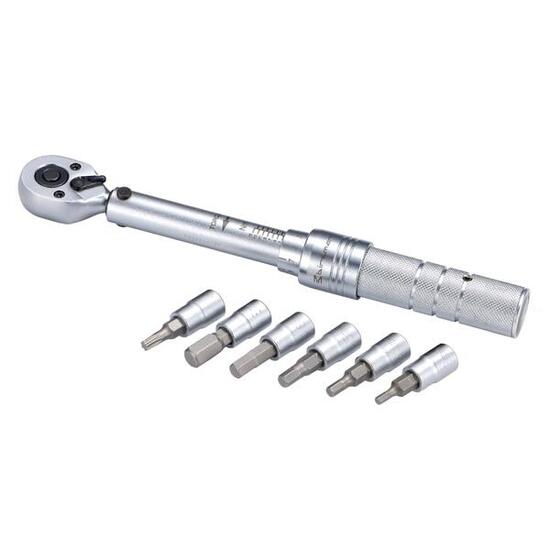 Birzman Drehmomentschlüssel, Silber, 3-15 nm