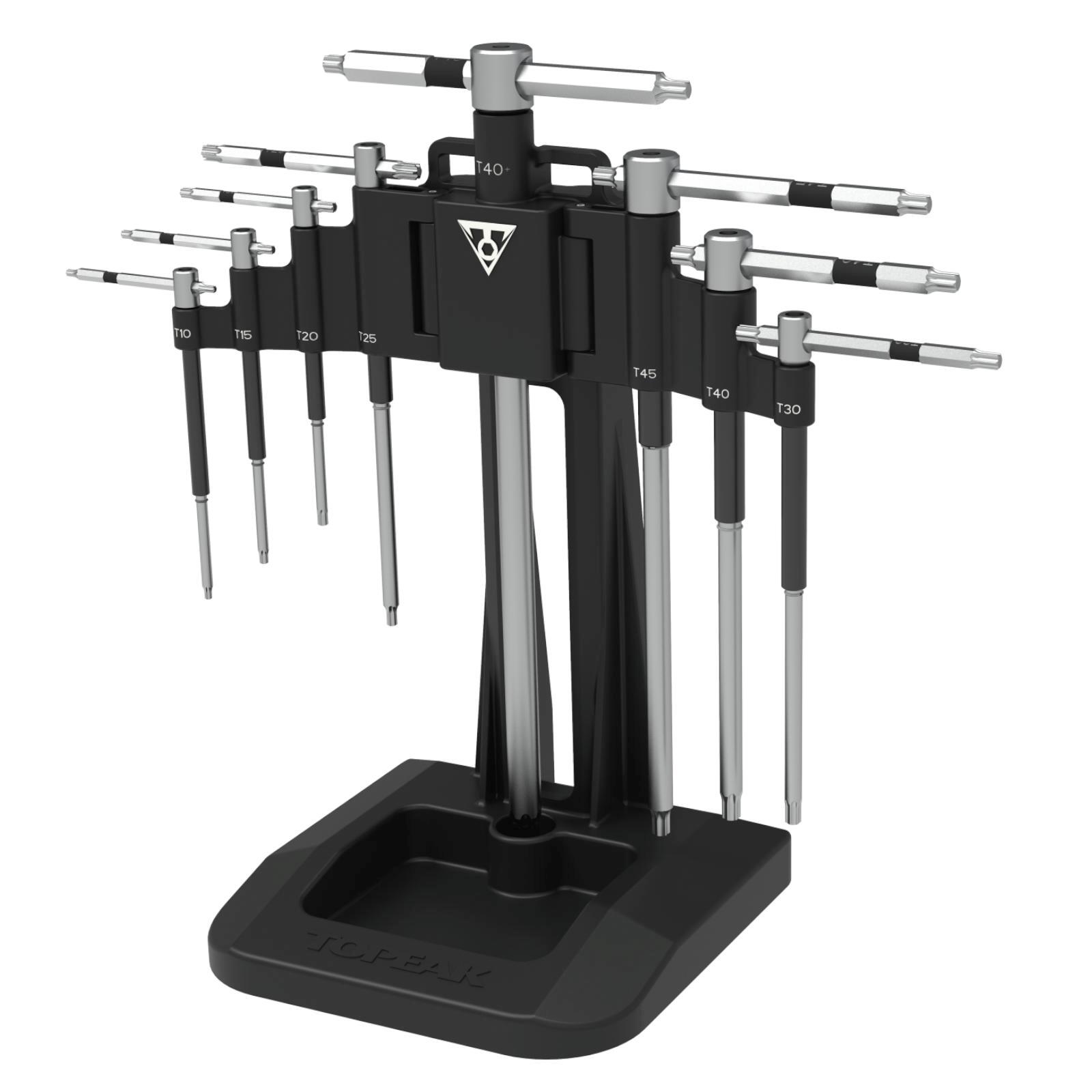 Topeak - Jeu De 8 Clés Torx Topeak T-torx Speed Wrench Set - Clé Dynamométrique - Taille Unique - Decathlon