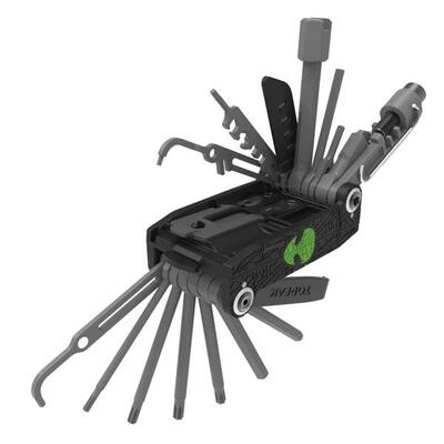 Topeak Multifunktionswerkzeug Alien X, Schwarz