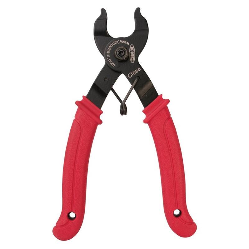 Pince KMC MissingLink - Rouge et Noir - Durable et Robuste