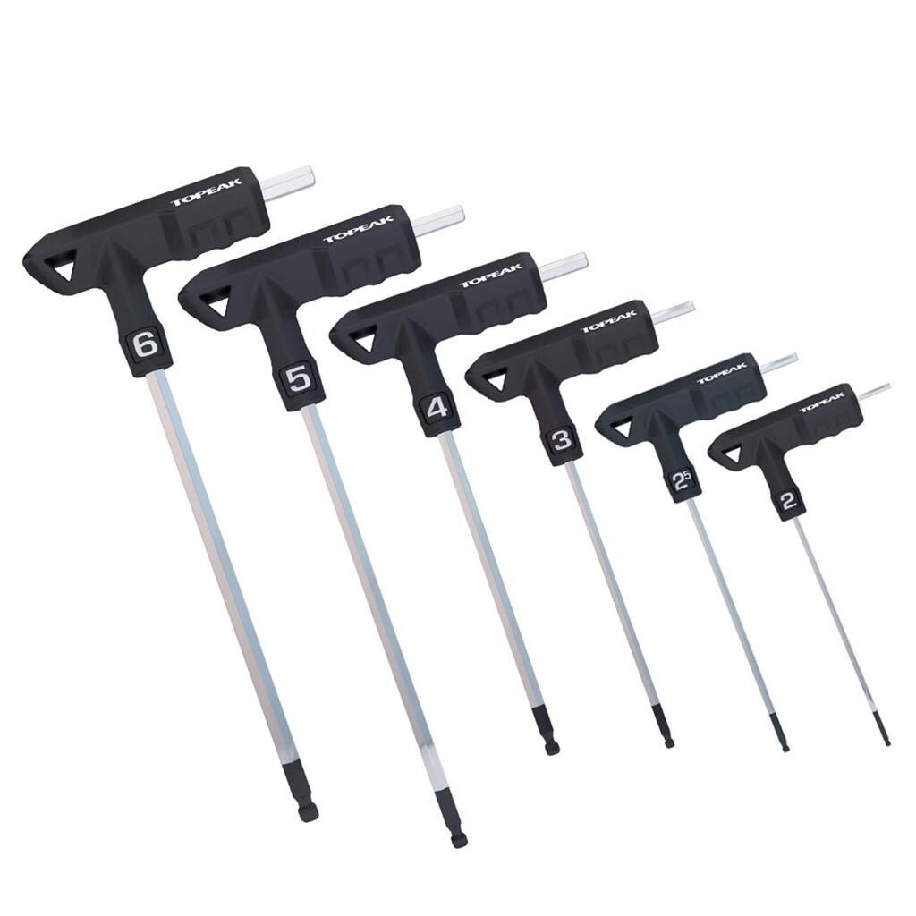 T-Handle DuoHex Wrench Set (6 tools)