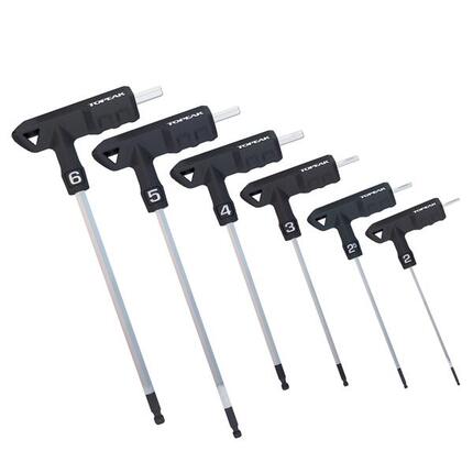 Klucze imbusowe Topeak T-Handle DuoHex Wrench Set 6 tools