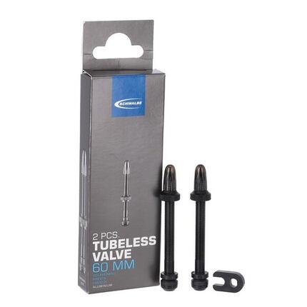 Schwalbe Tubeless-Ventil SV 2er Set aluminium, 60 mm