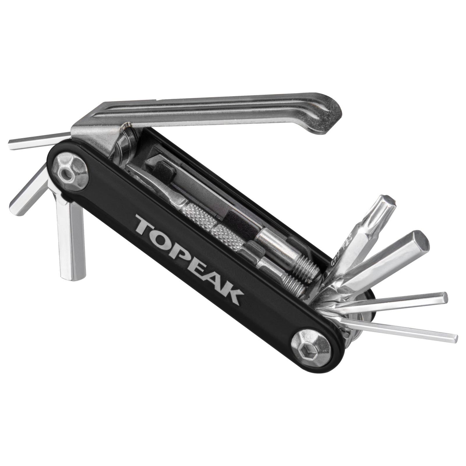 Supporto Regolabile Topeak Per Gabbia Portaborraccia – Alza E Abbassa Di 43 Mm, Alluminio CNC, Nero