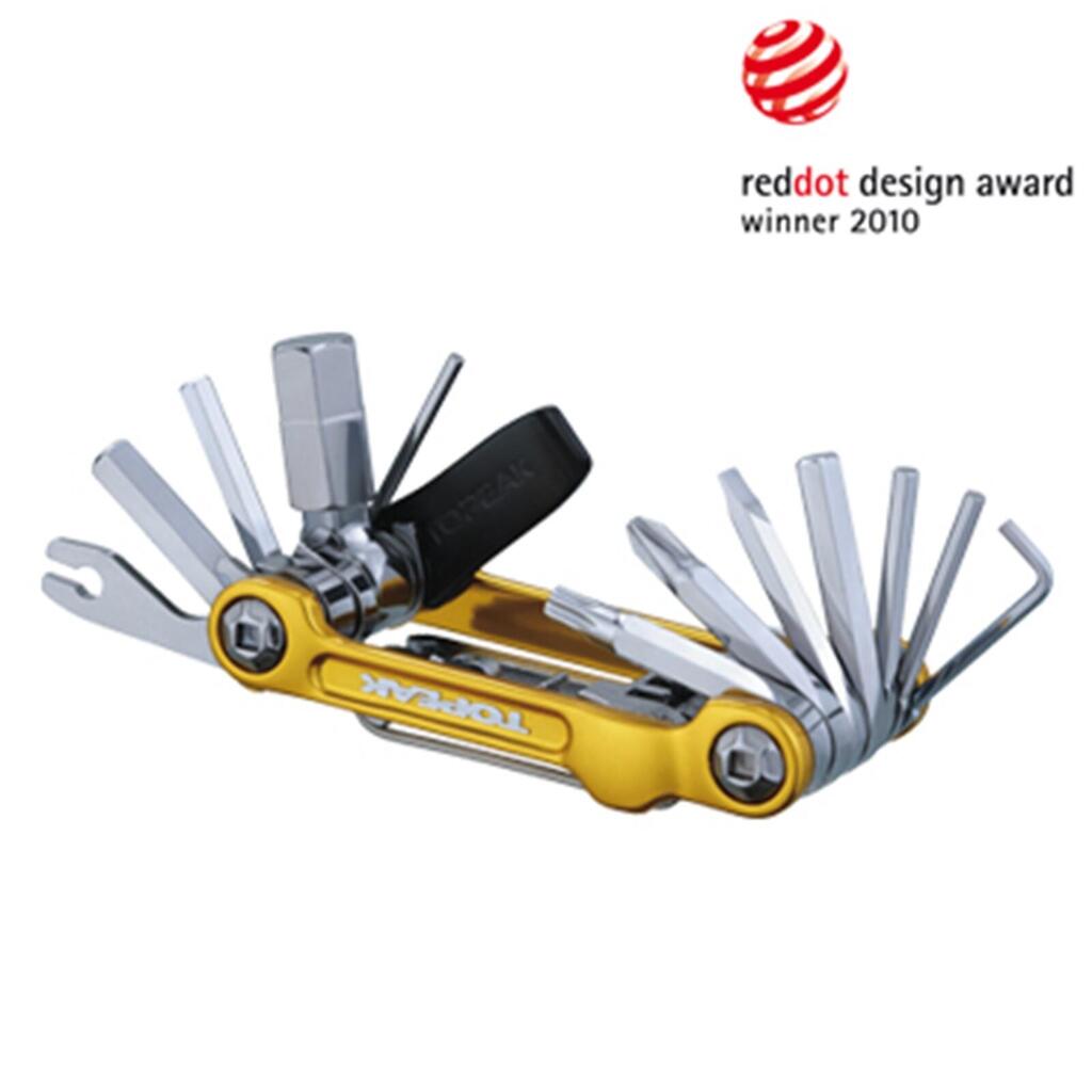 Topeak Bike Mini Tool 20 Pro Multi-Tool Gold