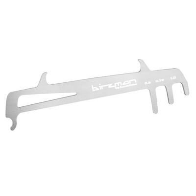 Birzman Kettenverschleißlehre Chain Wear Indicator 1-12 Gang. Silber
