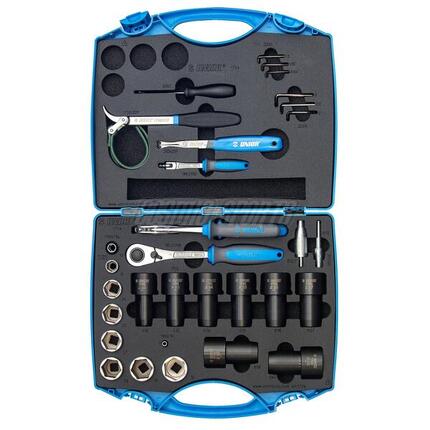 Lot de 32 kits d'outils pour fourche de suspension Unior