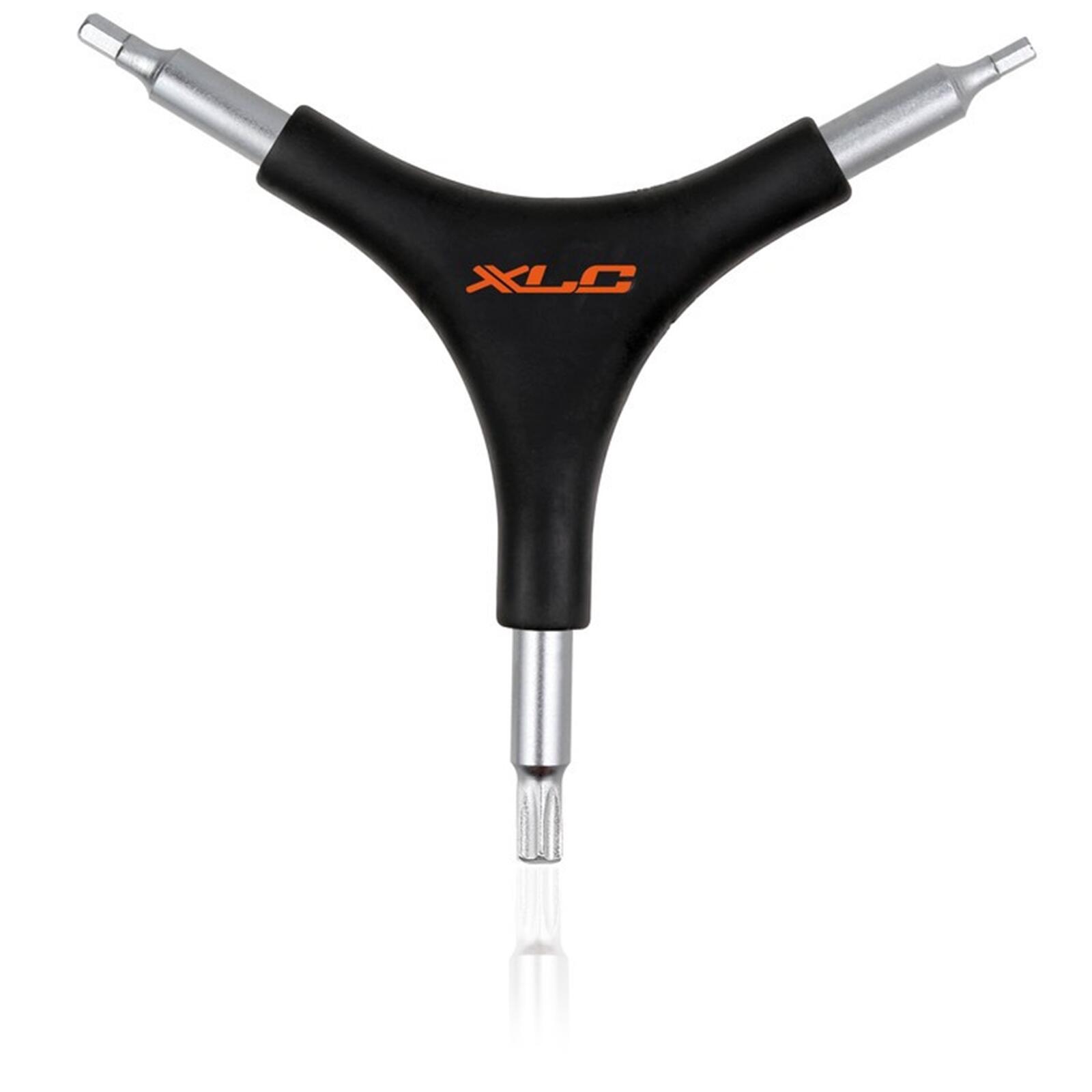 XLC Inbus/Torxsleutel Y-Model TO-M15 4/5mm/T25 Zwart/Zilver
