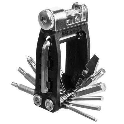 Multi-Outils Topeak Ninja 16+ Noir / Argent (16 Fonctions)