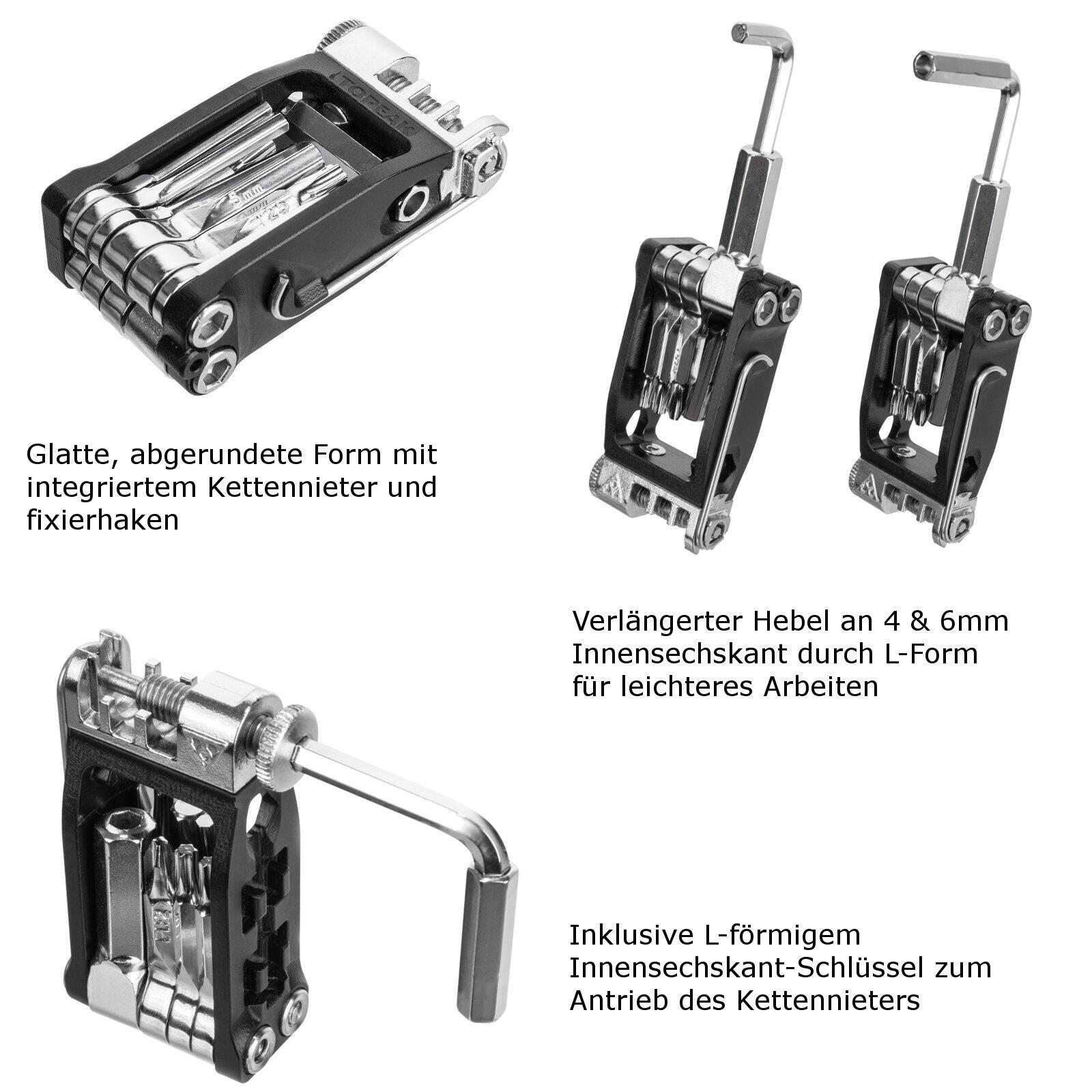 Multiherramientas Topeak Ninja 16+ 3/7