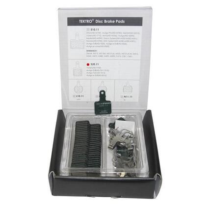 Paire de 15 plaquettes de frein organique Tektro s20.11
