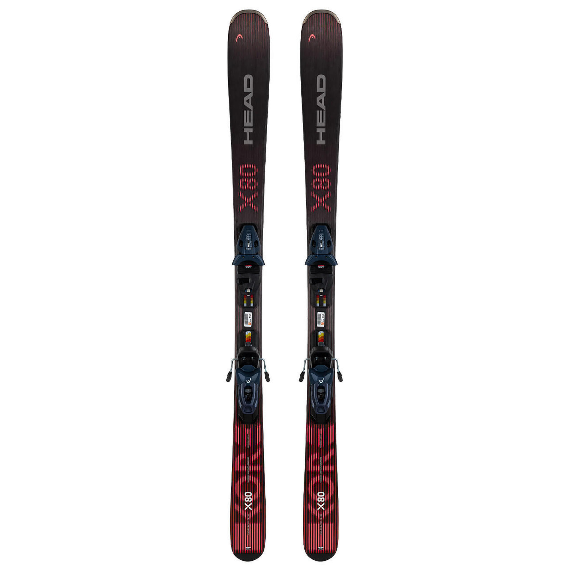 Narty męskie allmountain HEAD KORE X 80 + wiązania HEAD PR 11 z GRIP WALK 2024
