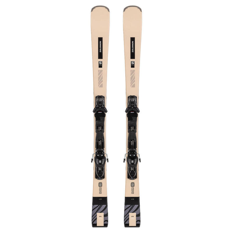 Narty allround damskie SALOMON S/MAX N°6 + wiązania SALOMON M10 z GRIP WALK 2025
