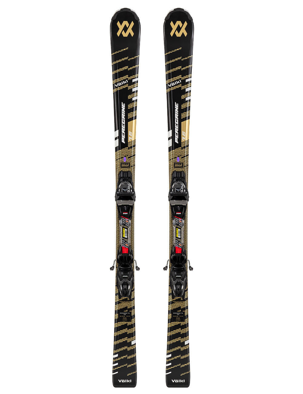 Pánské allround lyže VÖLKL PEREGRINE 7.6 + vázání MARKER FDT 10 s GRIP WALK 1/3