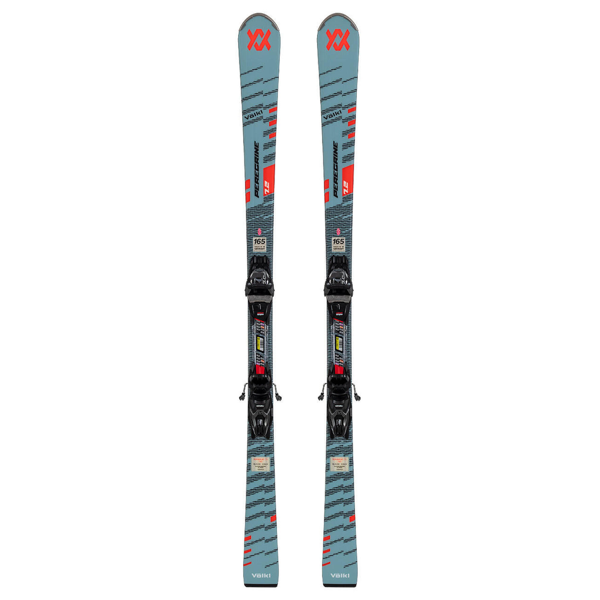 Narty zjazdowe VÖLKL PEREGRINE 7.2 + wiązanie MARKER FDT 10 z GRIP WALK 2025