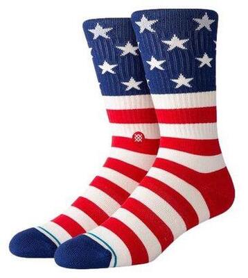 Stance the fourth st crew red socks