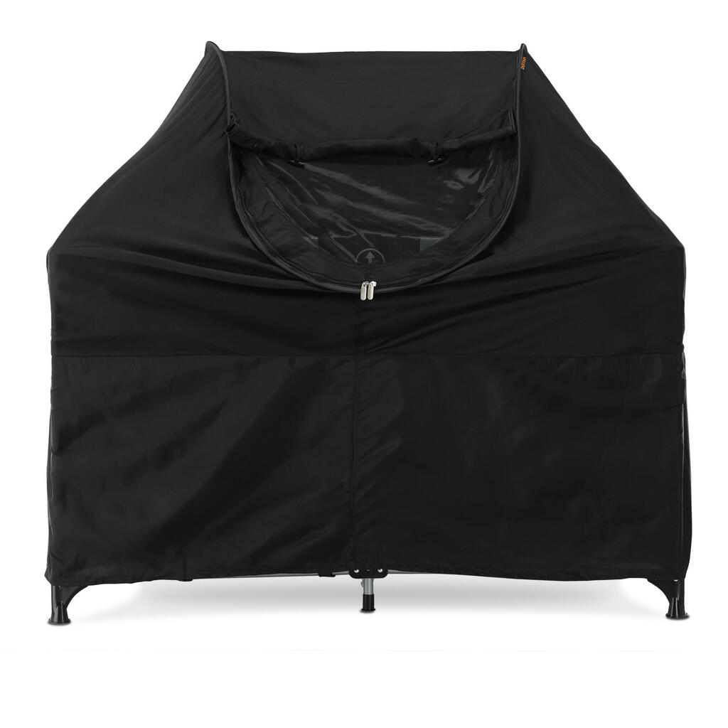 Luxury Pop-Up Mosquito Net for Travel Cot - Baby Mosquito Net - Black