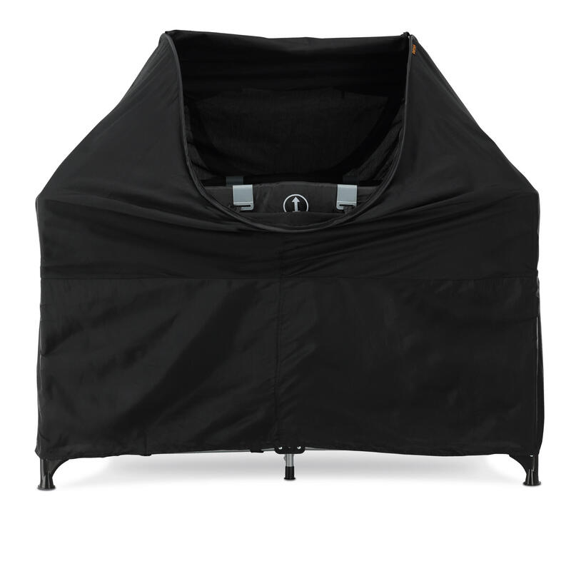 Plasă anti-țânțari Pop-Up de lux pentru pătuț de camping - Negru