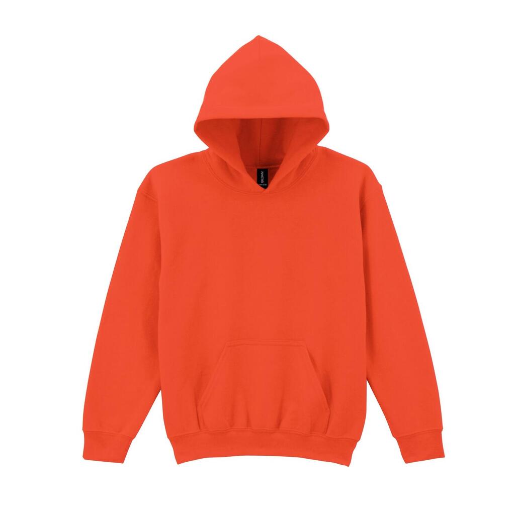 Childrens/Kids Heavy Blend Hoodie (Orange)