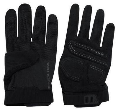 Lange endura loop handschoenen zwart