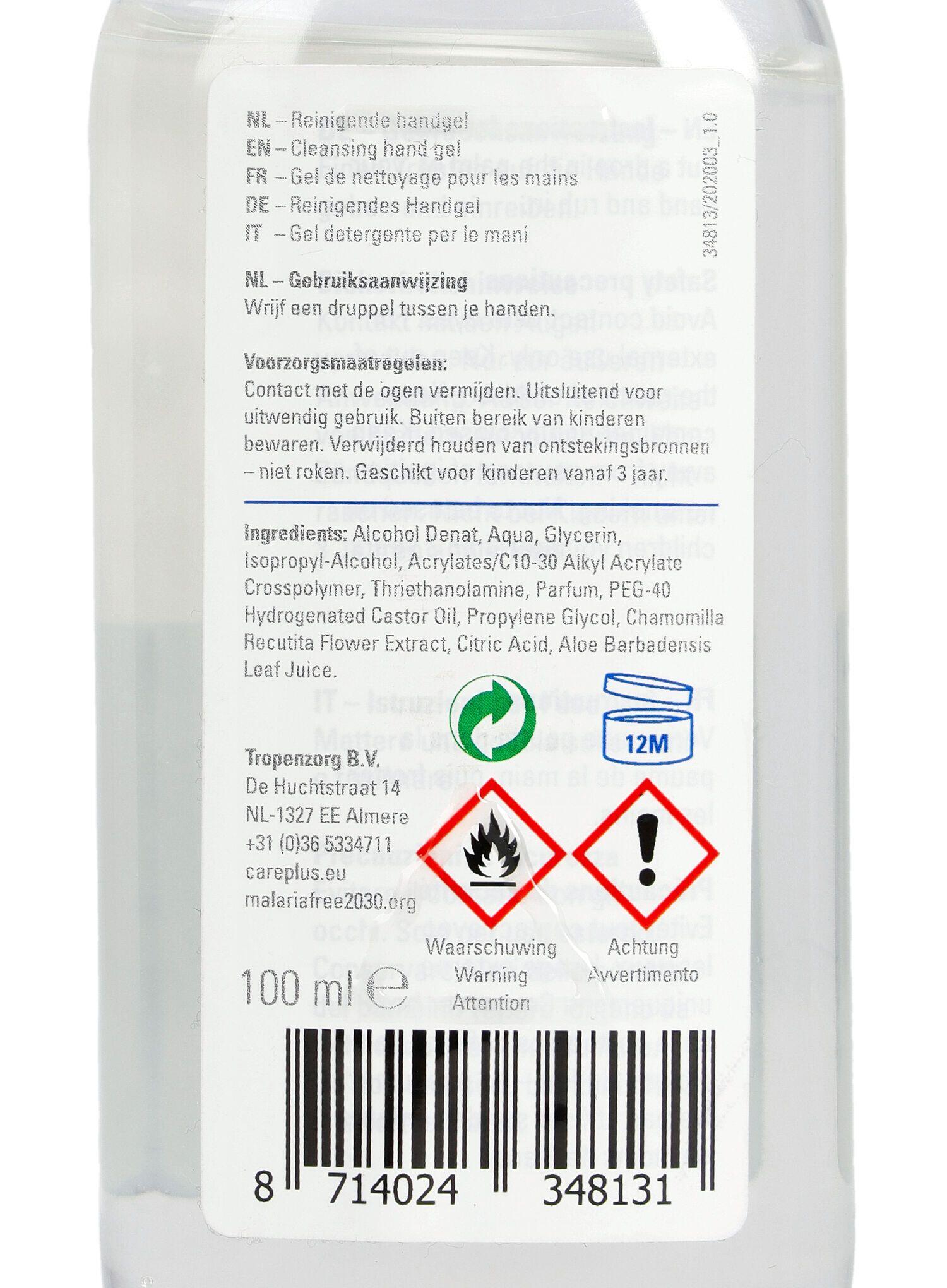 Żel do mycia Care Plus Clean Pro Hygiene Gel 100 ml 4/4