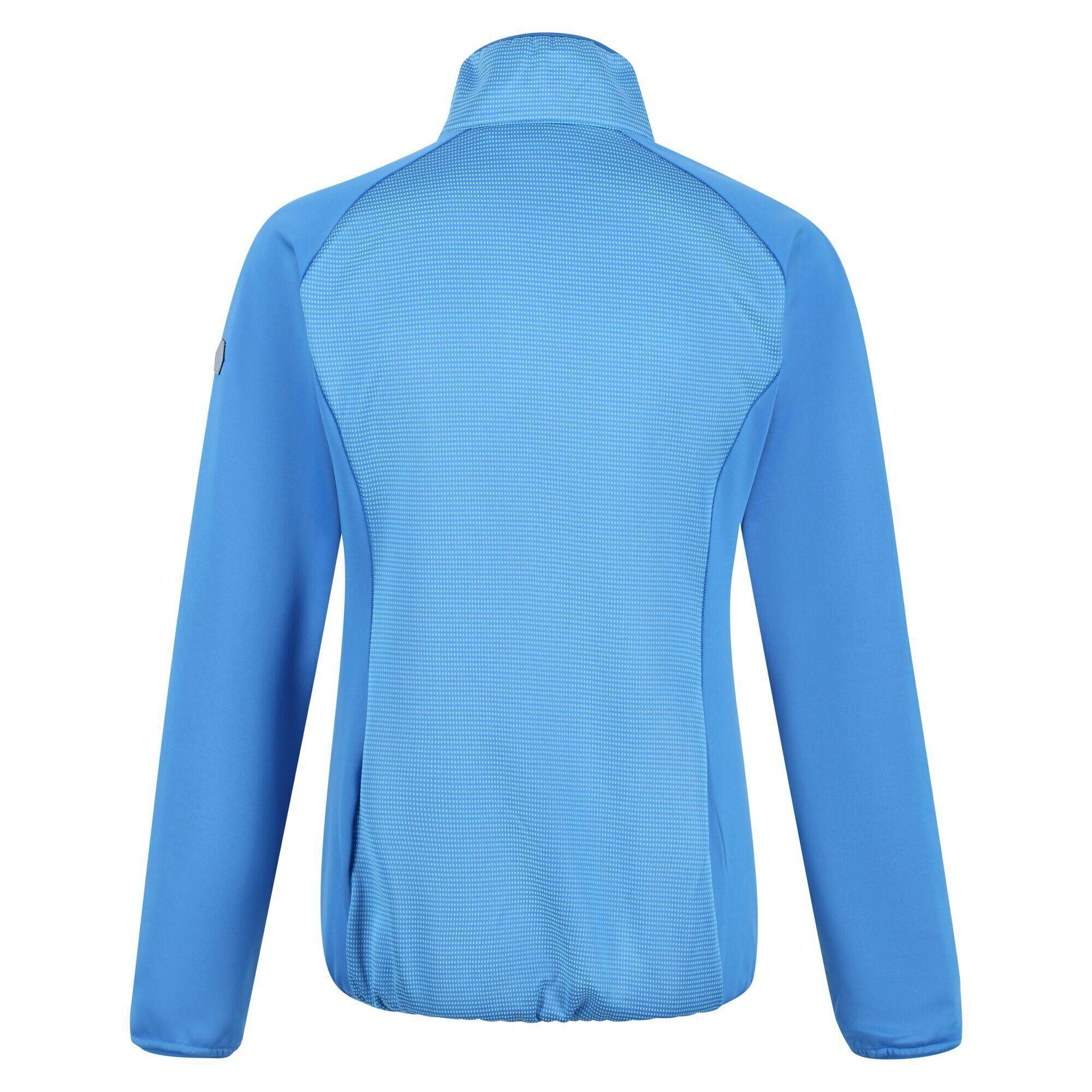 Womens/Ladies Highton II Two Tone Half Zip Fleece (Sonic Blue) 2/5