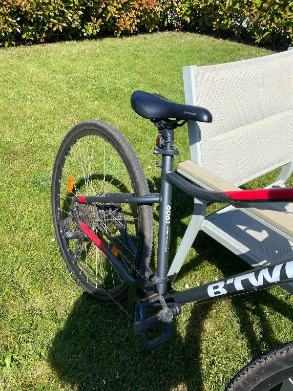 Entre Particuliers - Vélo btwin gris foncé 3/5