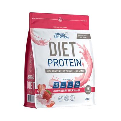 Applied nutrition diet whey (450g) strawberry milkshake - eiwitten