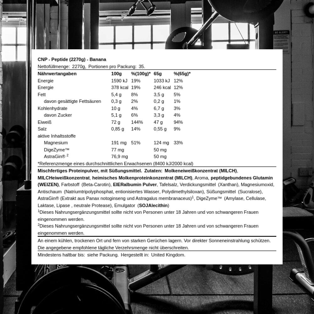 CNP Peptide (2270g) Banana - Proteine - Miscela di proteine 3/3