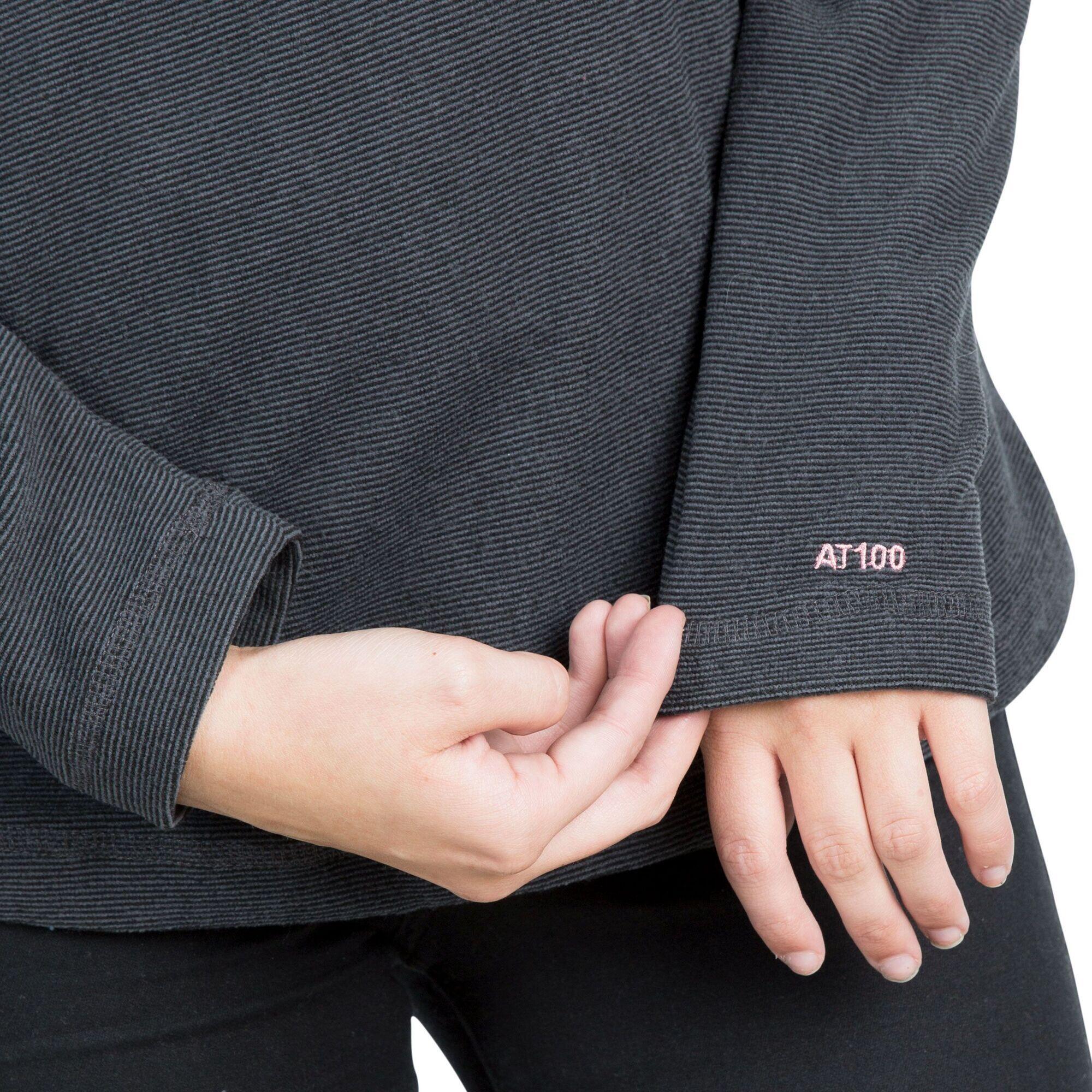 Felpa In Pile Donna Trespass Meadows Grigio Antracite 4/5