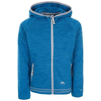 Meisjes goedheid airtrap fleece hoodie (kosmisch blauw)