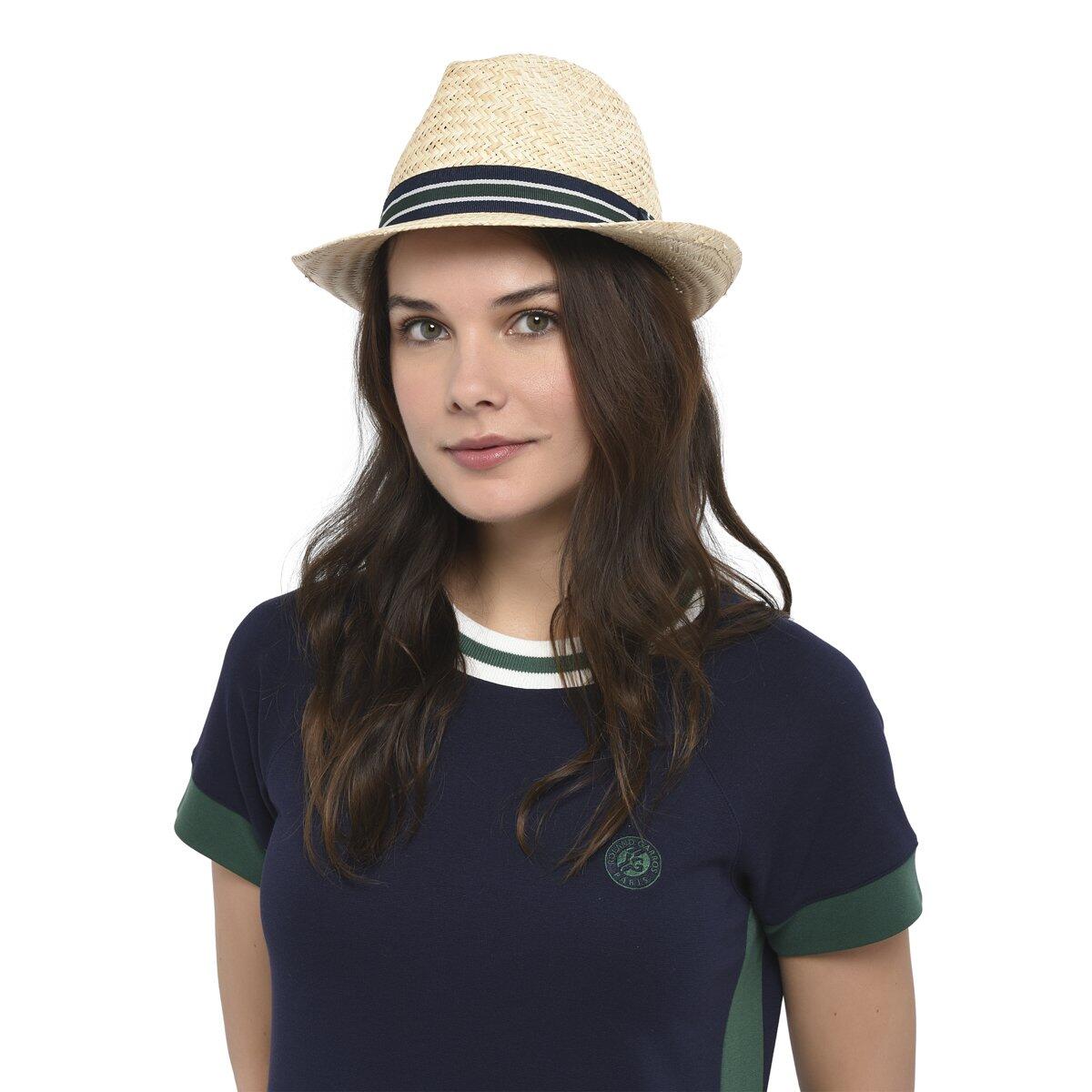 Trilby Roland-Garros papier liseré vert Roland-Garros - marine 3/5